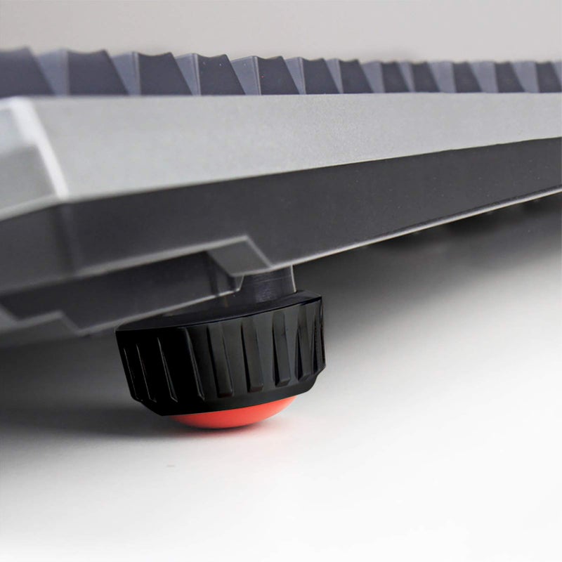 HOTLINE GAMES HOTLINEGAMES H2 Ergonomic Keyboard Riser Laptop Notebook Stand Holder Cooler Laptop Cooling Pad (Black-Red) - Image 1